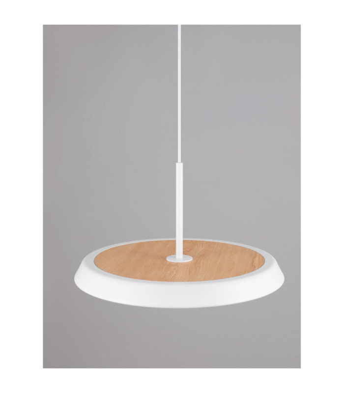 Ophelia Dome Pendant Ceiling Light Matt White LED 27W 2205lm 3000K-5