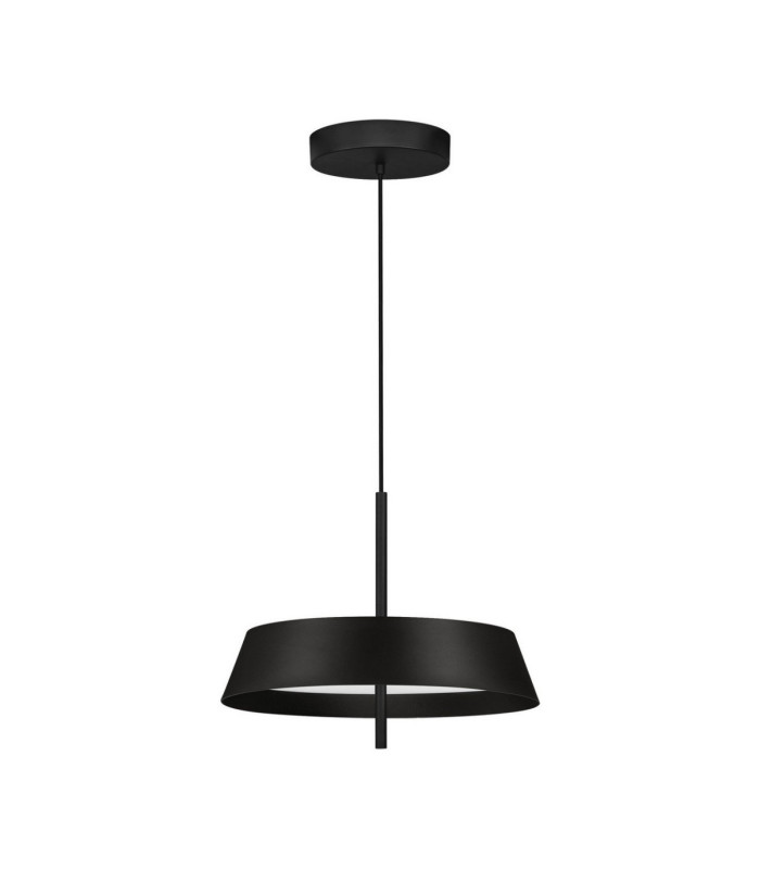 Velio Dome Pendant Ceiling Light Sandy Black Triac Dimmable LED 32W 2066lm 3000K-1