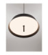 Velio Dome Pendant Ceiling Light Sandy Black Triac Dimmable LED 32W 2066lm 3000K-2