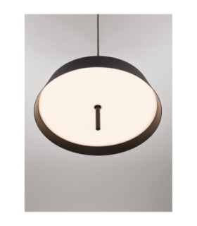 Velio Dome Pendant Ceiling Light Sandy Black Triac Dimmable LED 32W 2066lm 3000K-2