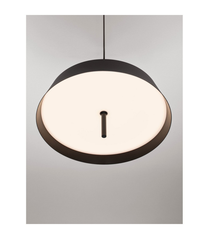 Velio Dome Pendant Ceiling Light Sandy Black Triac Dimmable LED 32W 2066lm 3000K-2