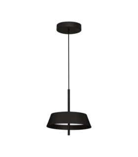 Velio Dome Pendant Ceiling Light Sandy Black Triac Dimmable LED 24W 1442lm 3000K-1