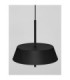 Velio Dome Pendant Ceiling Light Sandy Black Triac Dimmable LED 24W 1442lm 3000K-6