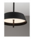 Velio Dome Pendant Ceiling Light Sandy Black Triac Dimmable LED 24W 1442lm 3000K-7