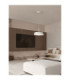 Velio Dome Pendant Ceiling Light Matt White Triac Dimmable LED 32W 2066lm 3000K-2