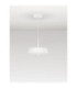 Velio Dome Pendant Ceiling Light Matt White Triac Dimmable LED 32W 2066lm 3000K-3