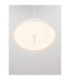 Velio Dome Pendant Ceiling Light Matt White Triac Dimmable LED 32W 2066lm 3000K-6