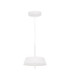 Velio Dome Pendant Ceiling Light Matt White Triac Dimmable LED 24W 1442lm 3000K-1