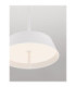 Velio Dome Pendant Ceiling Light Matt White Triac Dimmable LED 24W 1442lm 3000K-2