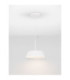Velio Dome Pendant Ceiling Light Matt White Triac Dimmable LED 24W 1442lm 3000K-4
