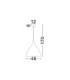 Syntopia Dome Pendant Ceiling Light Sandy Black E27 1x12W-7