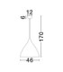 Syntopia Dome Pendant Ceiling Light Sandy White E27 1x12W-2