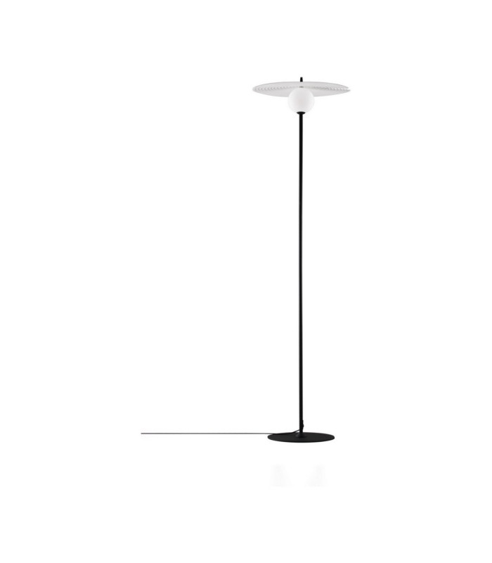 Reflet Floor Lamp Sandy Black White LED G9 1x5W-1