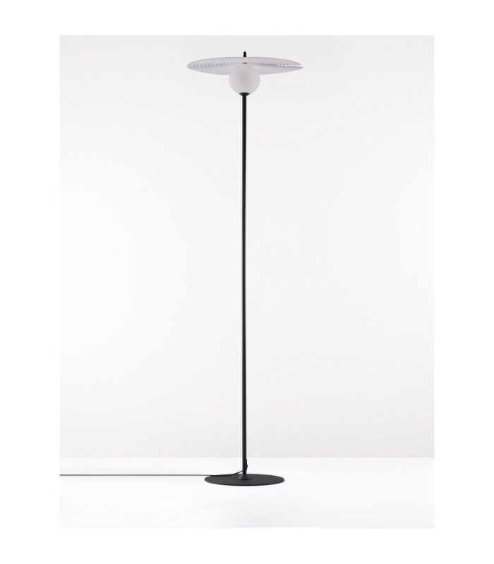Reflet Floor Lamp Sandy Black White LED G9 1x5W-3