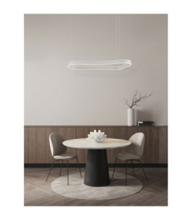 Dussa Integrated LED Pendant Ceiling Light Sandy White Triac Dimmable LED 52W 3045lm 3000K-2