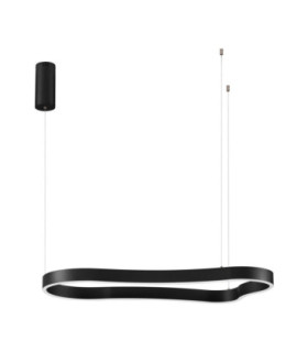 Dussa Integrated LED Pendant Ceiling Light Sandy Black Triac Dimmable LED 52W 3045lm 3000K-1