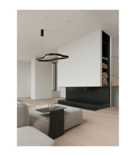 Dussa Integrated LED Pendant Ceiling Light Sandy Black Triac Dimmable LED 61W 3364lm 3000K-2