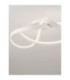 Nocci Integrated LED Semi Flush Ceiling Light Sandy White Triac Dimmable LED 47W 2484lm 2700-3000-4000K CCT-5