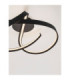 Olia Integrated LED Semi Flush Ceiling Light Sandy Black Triac Dimmable LED 47W 2484lm 2700-3000-4000K CCT-5