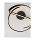 Olia Integrated LED Semi Flush Ceiling Light Sandy Black Triac Dimmable LED 47W 2484lm 2700-3000-4000K CCT-6