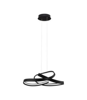 Olia Integrated LED Pendant Ceiling Light Sandy Black Triac Dimmable LED 47W 3075lm 2700-3000-4000K CCT-1