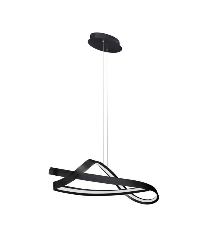 Olia Integrated LED Pendant Ceiling Light Sandy Black Triac Dimmable LED 47W 3085lm 2700-3000-4000K CCT-1