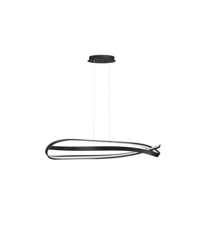 Olia Integrated LED Pendant Ceiling Light Sandy Black Triac Dimmable LED 47W 3085lm 2700-3000-4000K CCT-3