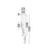 Soline Cluster Pendant Ceiling Light Gold Triac Dimmable LED 54W 2196lm 3000K-7