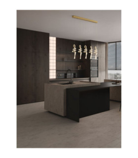 Soline Bar Pendant Ceiling Light Gold Triac Dimmable LED 90W 3673lm 3000K-2