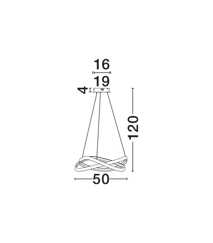 Odrey Integrated LED Pendant Ceiling Light Silver Gold Dimmable LED 40W 2033lm 2700-3500-5000K CCT Remote Control-5