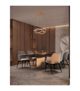 Celestia Integrated LED Pendant Ceiling Light Brass Gold Triac Dimmable LED 87W 3141lm 3000K-2