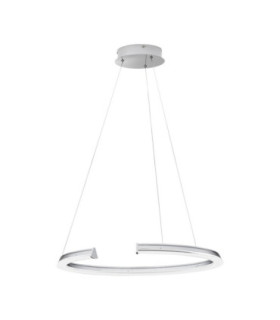 Elmo Integrated LED Pendant Ceiling Light Chrome Triac Dimmable LED 48W 2878lm 3500K-1