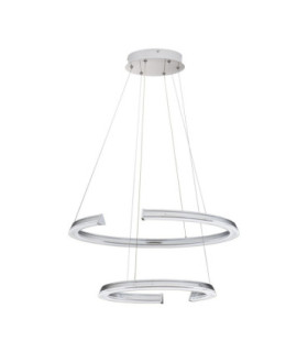 Elmo Integrated LED Pendant Ceiling Light Chrome Triac Dimmable LED 70W 4117lm 3500K-1