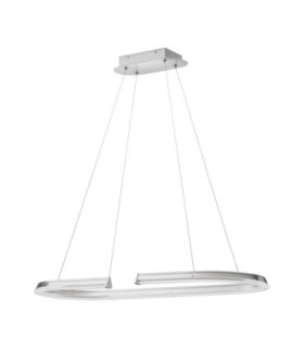 Elmo Integrated LED Pendant Ceiling Light Chrome Triac Dimmable LED 48W 2986lm 3500K-1