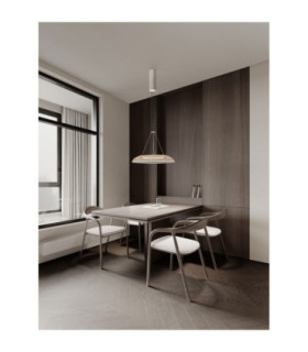 Mantle Integrated LED Pendant Ceiling Light Sandy White LED 22W 1470lm 3000K-2
