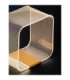 Valentin Square Integrated LED Table Lamp Matt Gold Triac Dimmable LED 14W 786lm 3000K-4