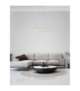 Agos Integrated LED Pendant Ceiling Light Gold Triac Dimmable LED 32W 2156lm 3000K-2