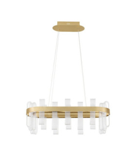 Argo Integrated LED Pendant Ceiling Light Brass Gold Triac Dimmable LED 82W 3133lm 3000K-1