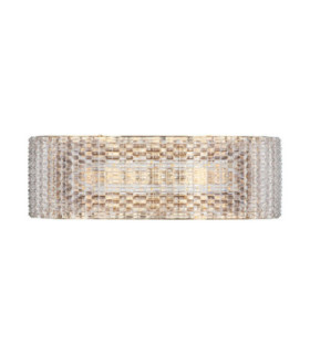 Kinara Integrated LED Wall Lamp Platinum Gold LED 6W 390lm 3000K-1