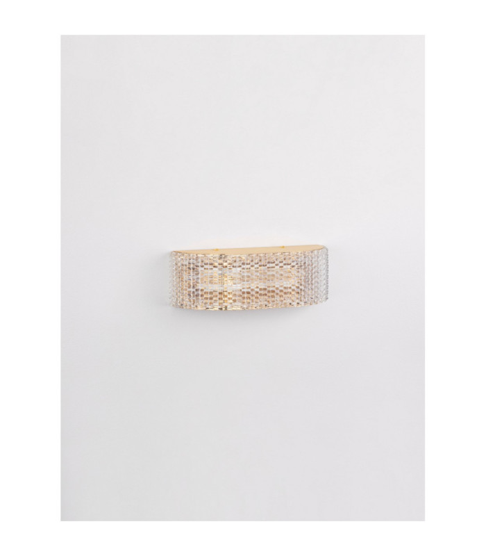 Kinara Integrated LED Wall Lamp Platinum Gold LED 6W 390lm 3000K-6