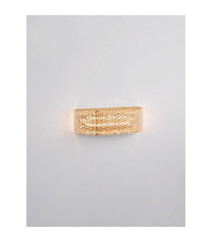 Kinara Integrated LED Wall Lamp Platinum Gold LED 6W 390lm 3000K-7