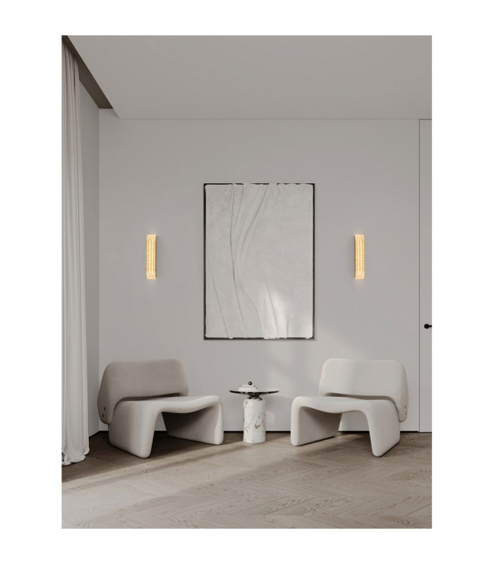 Kinara Integrated LED Wall Lamp Platinum Gold LED 10W 600lm 3000K-2