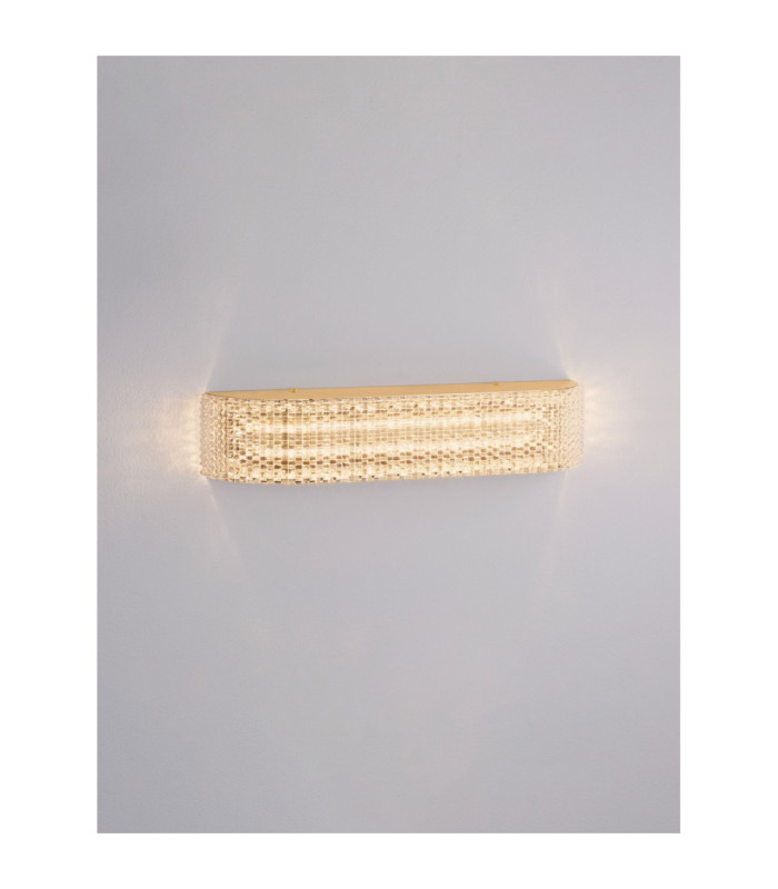 Kinara Integrated LED Wall Lamp Platinum Gold LED 10W 600lm 3000K-7