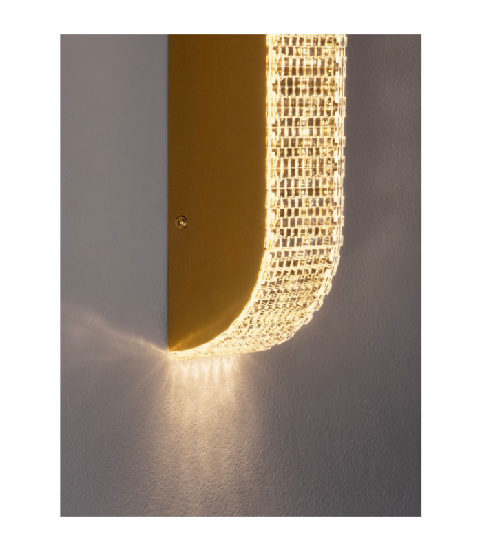 Kinara Integrated LED Wall Lamp Platinum Gold LED 10W 600lm 3000K-9
