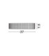 Kinara Integrated LED Wall Lamp Platinum Gold LED 10W 600lm 3000K-10