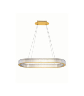 Kinara Integrated LED Pendant Ceiling Light Platinum Gold Triac Dimmable LED 70W 5444lm 3000K-1