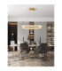 Kinara Integrated LED Pendant Ceiling Light Platinum Gold Triac Dimmable LED 70W 5444lm 3000K-2