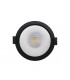 LED Recessed Round Downlight, Black/White, 25 deg. Beam Angle, 780lm, 4000K, IP20, DRIVER NOT INC. - 5