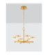 Bion Multi Arm Pendant Ceiling Light Brass Gold LED 38W 2399lm 3000K-4
