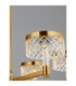 Bion Multi Arm Pendant Ceiling Light Brass Gold LED 38W 2399lm 3000K-7